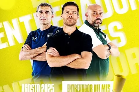  ألونسو ينافس فالفيردي.. المرشحون لجائزة مدرب شهر أغسطس في الليجا